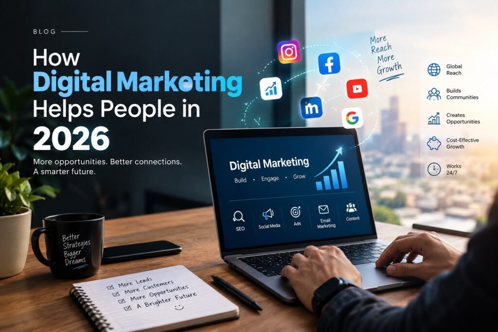 Digital Marketing Helps People